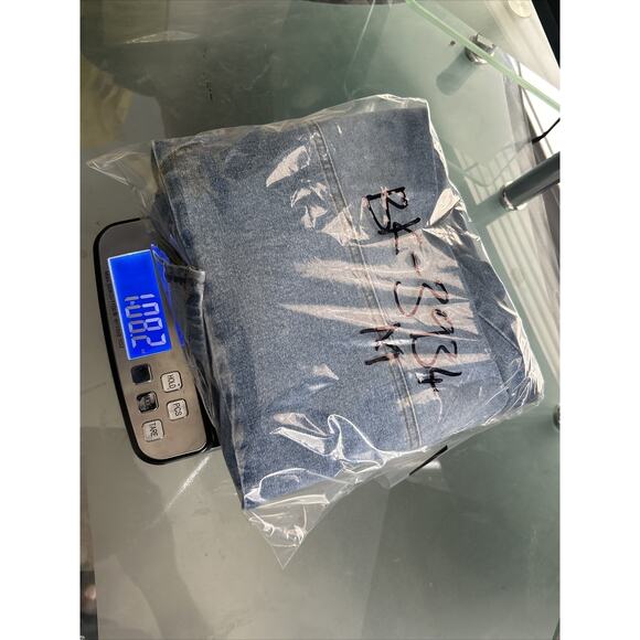 CARAMBA Y2K Fitted Ruched Trim Medium Light Denim Jacket Women’s Size Medium - Picture 11 of 11